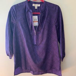 Michael Kors purple top